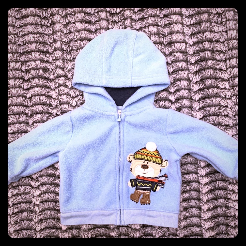 0-3M Snow Bear Hoodie
